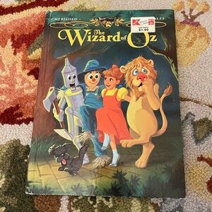 Vintage hardback Wizard of Oz book
